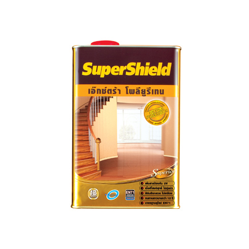 สีทีโอเอ ซุปเปอร์ชิลด์ เอ็กซ์ตร้า โพลียูรีเทน ชนิดเงา สำหรับภายนอก สีทีโอเอ ซุปเปอร์ชิลด์ เอ็กซ์ตร้า โพลียูรีเทน ชนิดเงา สำหรับภายนอก