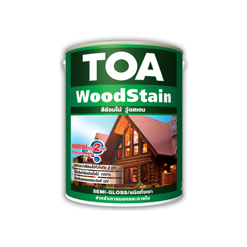 สีย้อมไม้ toa wood stain ชนิดกึ่งเงา สีย้อมไม้ toa wood stain ชนิดกึ่งเงา