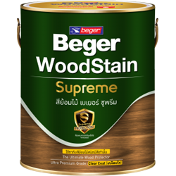 Beger WoodStain Supreme ชนิดเคลือบใสสีเขียว Beger WoodStain Supreme ชนิดเคลือบใสสีเขียว