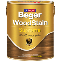 Beger WoodStain Supreme ชนิดเงาสีทอง Beger WoodStain Supreme ชนิดเงาสีทอง
