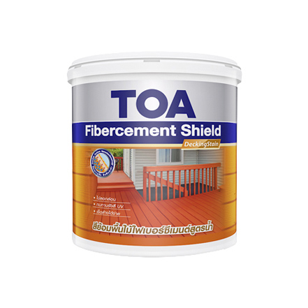 TOA fiber cement Shield Decking Stain